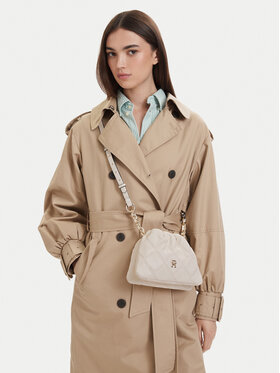 Tommy Hilfiger Handtasche Tommy Hilfiger Th Feminine Mini Crossover AW0AW18718 Creme