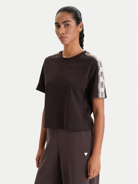 Guess Guess Camiseta V3RI08 I3Z14 Marrón Regular Fit