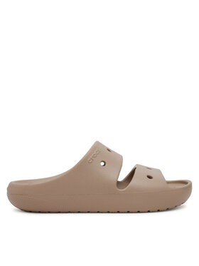 Crocs Natikači Crocs Classic Sandal v2 209403 Rjava
