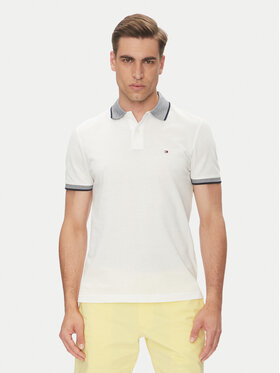 Tommy Hilfiger Tommy Hilfiger Pólóing MW0MW33140 Fehér Regular Fit