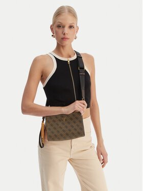 Guess Torbica za okrog pasu Guess HMMILO P6157 Rjava
