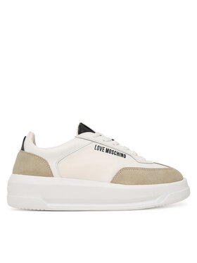 LOVE MOSCHINO Снікерcи LOVE MOSCHINO JA15215G1PINH10A Білий