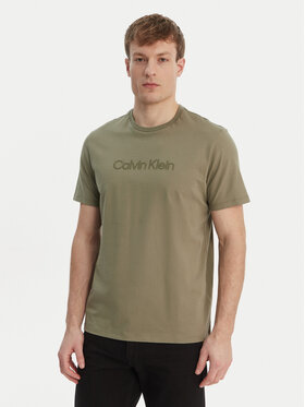 Calvin Klein Calvin Klein Camiseta LV04LF810G Verde Regular Fit