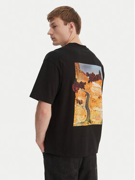 HUGO HUGO Camiseta Domans 50564642 Negro Oversize