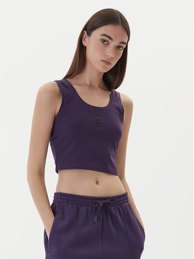 adidas adidas Топ Essentials Small Logo KB7127 Фіолетовий Slim Fit