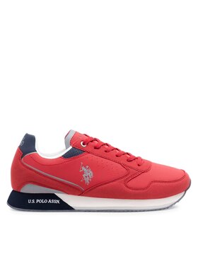 U.S. Polo Assn. Sneakersy U.S. Polo Assn. NOBIL003M/CHY4 Červená