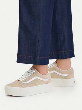 Vans Sneakers aus Stoff Vans Old Skool Platform VN0009PZ4MG1 Beige
