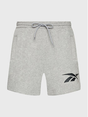 Reebok Reebok Pantalones cortos deportivos Brand Proud HS6847 Gris Regular Fit