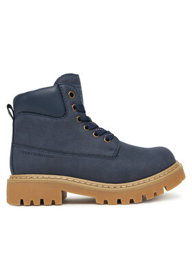Tommy Hilfiger Schnürstiefeletten Tommy Hilfiger T3X5-34125-1269 S Dunkelblau