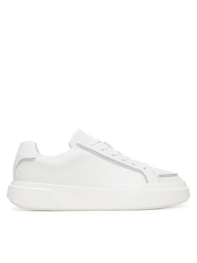 Calvin Klein Sneakers Calvin Klein Chunky Cupsole Lace Up Lth Pinch YM0YM01454 Weiß