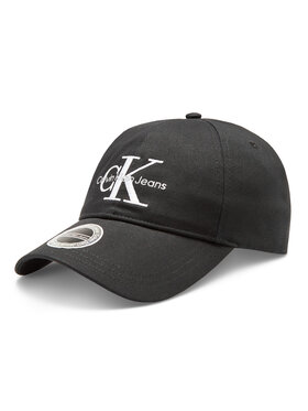 Calvin Klein Jeans Cepure ar nagu Calvin Klein Jeans Monogram K50K510061 Melns