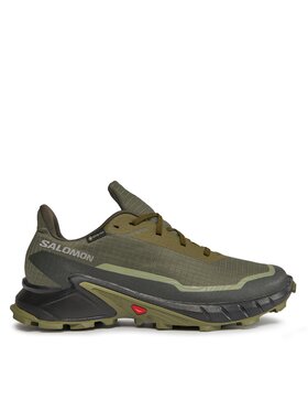 Salomon Bežecké topánky Salomon Alphacross 5 Gtx GORE-TEX 473103 29 W0 Zelená