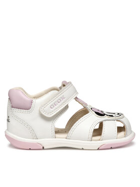 Geox Sandály Geox B Sandal Zapito B556FE 08554 C0406 Bílá