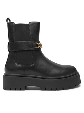 TWINSET Členková obuv s elastickým prvkom TWINSET 242TCP064 Čierna