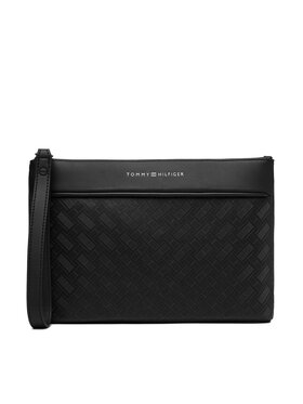 Tommy Hilfiger Saszetka Tommy Hilfiger Th Modern Monogram Pouch AM0AM14826 Czarny