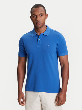 United Colors Of Benetton United Colors Of Benetton Поло 3089J3179 Голубий Regular Fit