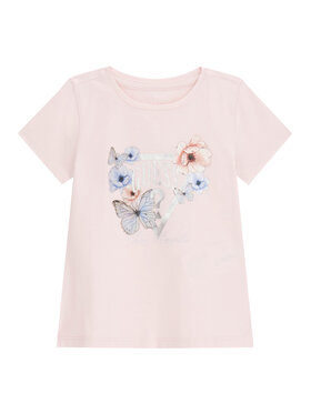 Guess Guess Camiseta K6RI21 K6YW4 Rosa Regular Fit