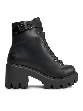 Altercore Šnurovacia obuv Altercore Enid Čierna