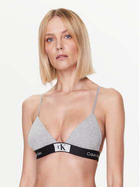 Calvin Klein Underwear Calvin Klein Underwear Braletė liemenėlė Unlined 000QF7217E Pilka