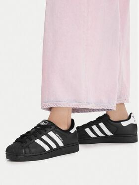 adidas Снікерcи adidas Superstar II JI0079 Чорний