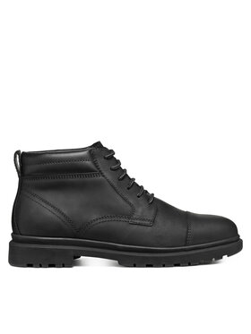 Geox Schnürschuhe Geox U Andalo U46DDA 000FF C9999 Schwarz