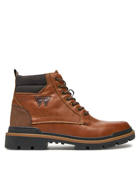 Wrangler Outdoorová obuv Wrangler Nevada 20243033.JCU Hnedá