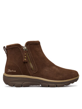 Skechers Боти Skechers Easy Going - Urban Zip 168188 Кафяв