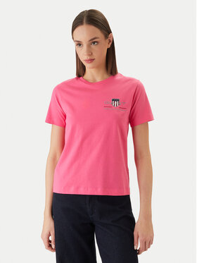 Gant Gant T-shirt 4200277 Rosa Regular Fit