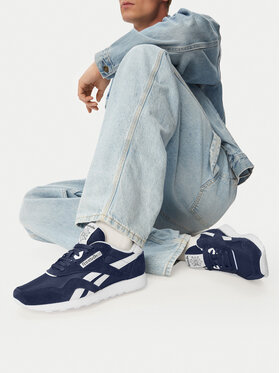 Reebok Snīkeri Reebok SS-CLASSIC NYLON 100009276 M Tumši zils