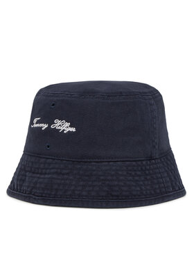 Tommy Hilfiger Klobúk Tommy Hilfiger Seasonal Flag Bucket AM0AM13384 Tmavomodrá