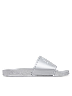 KARL LAGERFELD Шльопанці KARL LAGERFELD Kondo 2.0 KL80908A Срібний