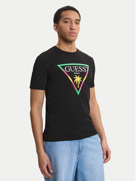 Guess Guess Camiseta F6GI09 J1314 Negro Slim Fit