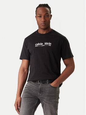Calvin Klein Jeans Calvin Klein Jeans Camiseta NYC Graphic LV14RE831G Negro Regular Fit