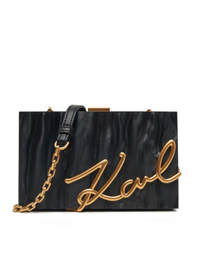 KARL LAGERFELD Kabelka KARL LAGERFELD A1W30124 Černá