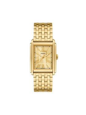 Fossil Pulkstenis Fossil Carraway FS6009 Zelta