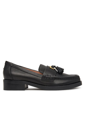 Coccinelle Loafersy Coccinelle Beat Selleria E4 QF5 16 04 01 Czarny