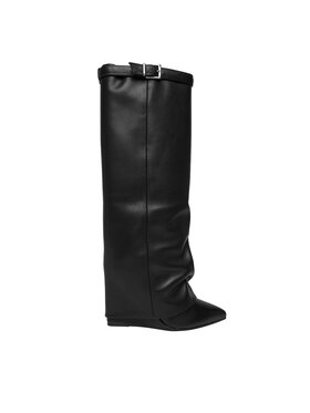 Steve Madden Kozačky Steve Madden Corenne SM11003418 Černá