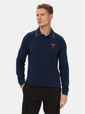 Aeronautica Militare Aeronautica Militare Polo 262PO1653UP00082 Azul marino Regular Fit