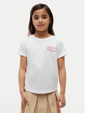 Tommy Hilfiger Tommy Hilfiger Camiseta KG0KG09454 Blanco Regular Fit