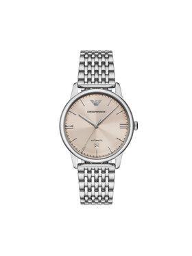 Emporio Armani Pulkstenis Emporio Armani Mesh Automatic AR60082 Sudraba