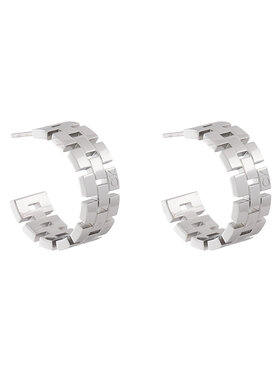 Calvin Klein Naušnice Calvin Klein 35000249 Srebrna