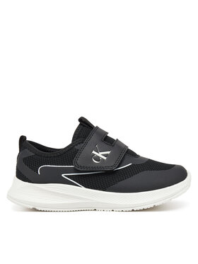 Calvin Klein Jeans Sneakersy Calvin Klein Jeans Low Cut Velcro Sneaker V1X9-83001-1697 S Černá