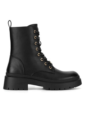 DeeZee Botines planos DeeZee HY90107-2A Negro