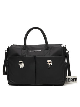 Karl Lagerfeld Kids Bolso para carrito de bebé Karl Lagerfeld Kids Newborn D2 Z31194 Negro