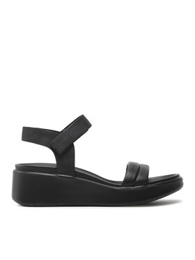 ECCO Sandały ECCO Flowt Wedge Lx W 27330351052 Czarny