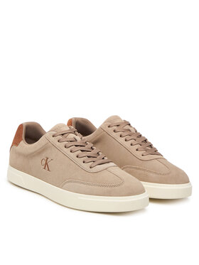 Calvin Klein Сникърси Calvin Klein Low Prof Cupsole Laceup Croc Bt HM0HM02285 Бежов