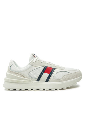 Tommy Jeans Sneakersy Tommy Jeans Tjm Technical Runner Ess EM0EM01537 Bílá