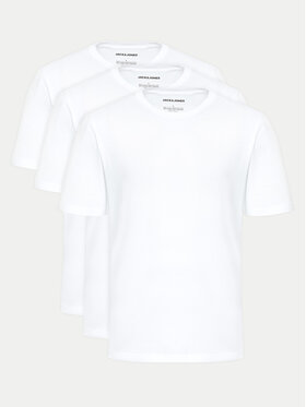 Jack & Jones Jack & Jones Комплект футболок Under 12248076 Білий Standard Fit