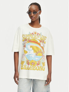Billabong Billabong Camiseta Summer Of Love EBJZT00592 Blanco Loose Fit
