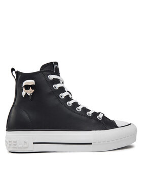 KARL LAGERFELD Кеди KARL LAGERFELD Kampus Max KL60445T Чорний